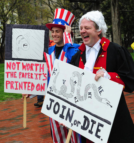 Picture It: Tax Day Now Tea Party Day/Halloween! 