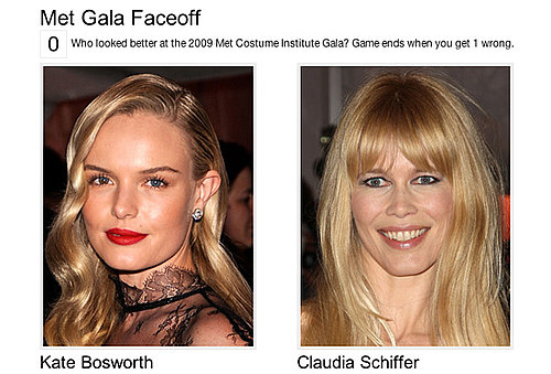 Play Our Met Costume Institute Gala Faceoff and Win Prizes!