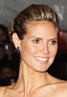 Heidi Klum's Hair and Makeup at the Met's Costume Institute Gala