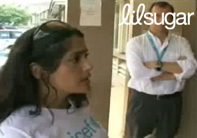 Salma Hayek Breastfeeds Sick Baby on UNICEF Trip