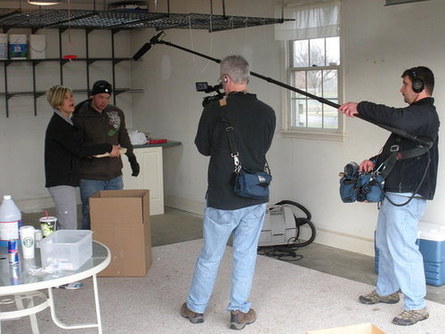 She lets the cameras roll . . . She lets the cameras roll . . .