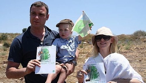Naomi Watts and Liev Schrieber Spend Time in Israel Planting Trees With Their Sons