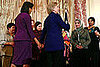 Michelle Obama and Hillary Clinton