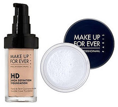 Sunday Giveaway! Make Up Forever HD Invisible Cover Foundation and HD Microfinish Powder 