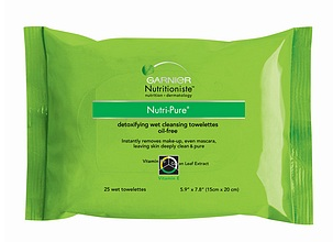Review of Garnier Nutritioniste Detoxifying Wet Cleansing Towelettes — Oil Free