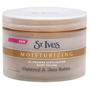 Review of St. Ives Moisturizing In-Shower Exfoliating Body Polish, Oatmeal & Shea Butter