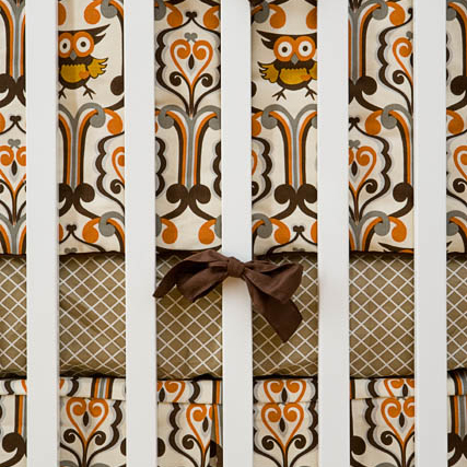 Silly Owl Crib Set Silly Owl Crib Set