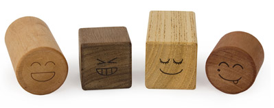 Lil Find: Wooden Blocks Rattle Set