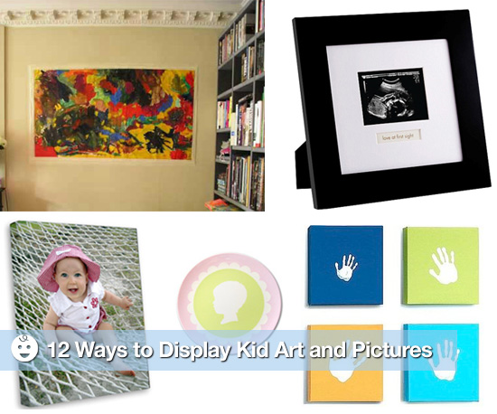 12 Ways to Display Kid Art and Pictures 