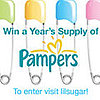 Win a Year’s Supply of Pampers!