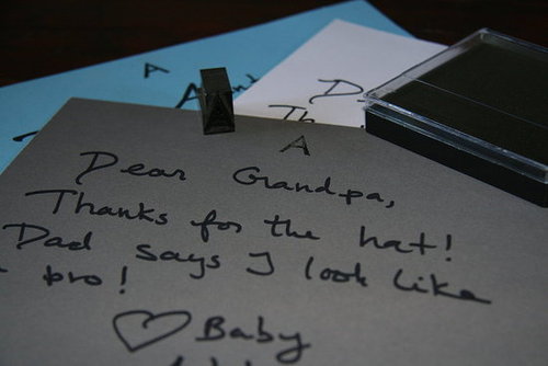 Lil Tip: Make Your Own Thank You Notes and Stationery