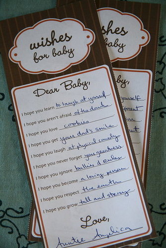 Heirloom Baby Shower: Games and Activities 