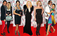Photos of Sienna Miller, Courtney Love, Joanna Page, Freida Pinto, Thandie Newton and  Mickey Rourke at Elle Style Awards 2009