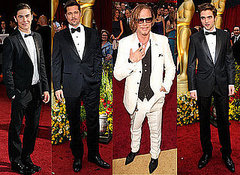 Photos From The 2009 Oscars Red Carpet, Featuring Robert Pattinson, Zac Efron, Brad Pitt, Mickey Rourke, Dev Patel and more
