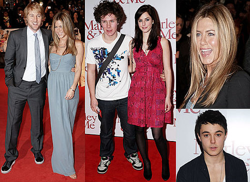 Photos Of Owen Wilson and Jennifer Aniston At The UK Premiere of Marley and Me + Kaya Scodelario, Leon Jackson, Ollie Barbieri