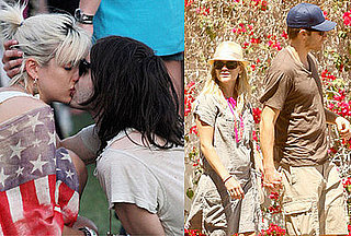 Photos Of Agyness Deyn and Alex Greenwald Kissing At Coachella Festival 2009, Also Reese Witherspoon, Jake Gyllenhaal and more