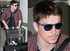 Photos Of Josh Hartnett Arriving At Nice Airport For The Cannes Film Festival