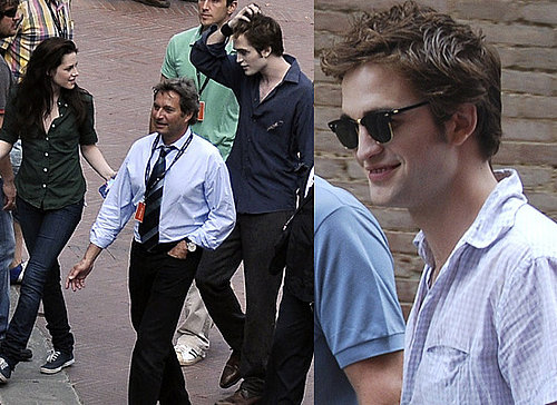Photos Of Robert Pattinson and Kristen Stewart Filming Twilight's New Moon In Italy, After Yesterday's Shirtless Pictures