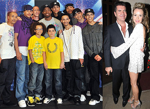 Photos Of Winning Britain's Got Talent Act Diversity And Simon Cowell, Amanda Holden, Piers Morgan After The Finale