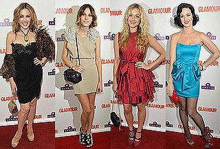 Photos of Kylie Mingogue, Alexa Chung, Fearne Cotton, Jenson Button, Ed Westwick at Glamour Women Of The Year Awards 2009