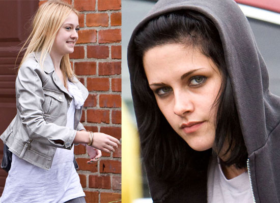 10/06/2009 Kristen Stewart and Dakota Fanning