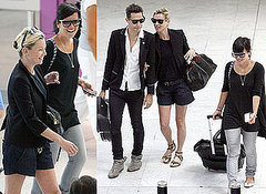 Photos of Kate Moss, Jamie Hince, Lily Allen at Nice Airport Photos of Kate Moss, Jamie Hince, Lily Allen at Nice Airport