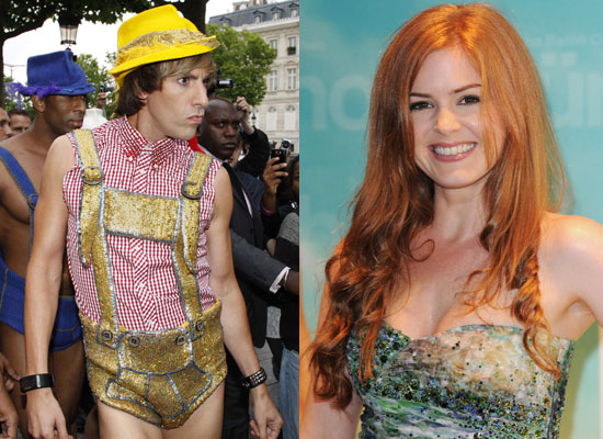 16/6/2009 Bruno Premiere — Sacha Baron Cohen and Isla Fisher
