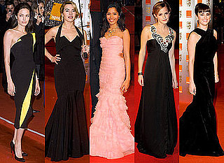Angelina Jolie, Kate Winslet, Penelope Cruz, Emma Watson and Freida Pinto at 2009 BAFTA Awards