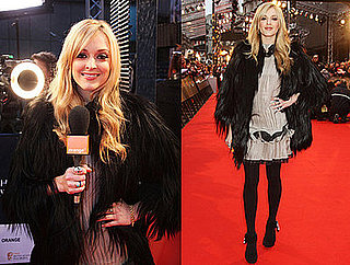 Fearne Cotton on 2009 BAFTA Award's Red Carpet