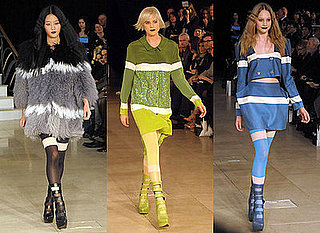 Agyness Deyn at House Of Holland Autumn '09, London Fashion Week