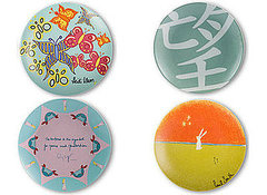 Plates Designed by Giorgio Armani, Heidi Klum, Claudia Schiffer, Paul Smith