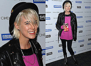 Agyness Deyn Pink Knit