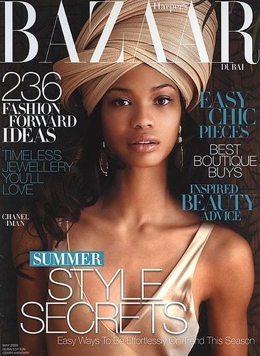 Chanel Iman for Harper's Bazaar Dubai