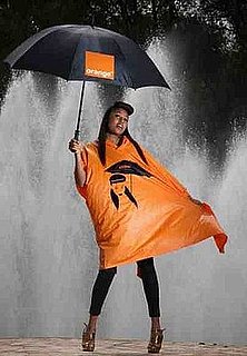 VV Brown Rain Poncho Glastonbury