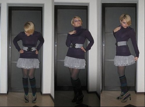 Violet stripes