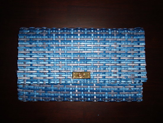 blue clutch