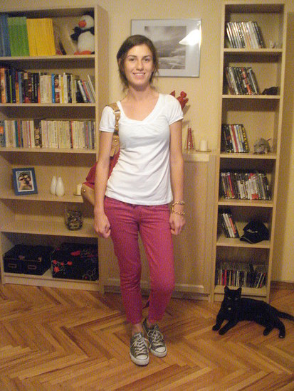 pink denim