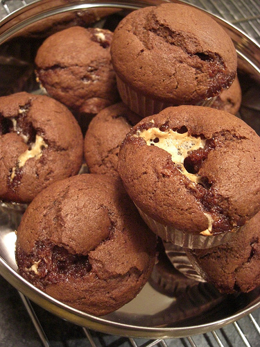 Chocolate Marshmallow Muffins Chocolate Marshmallow Muffins