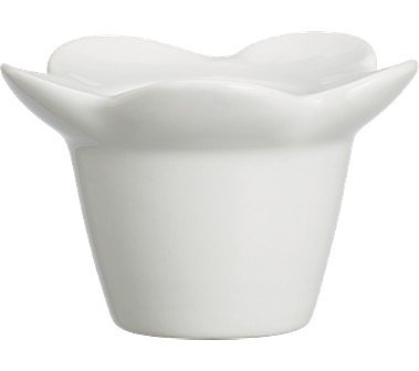 Crate and Barrel - Flower Egg Cup shopping in Crate and Barrel Specialty Serving Dishes