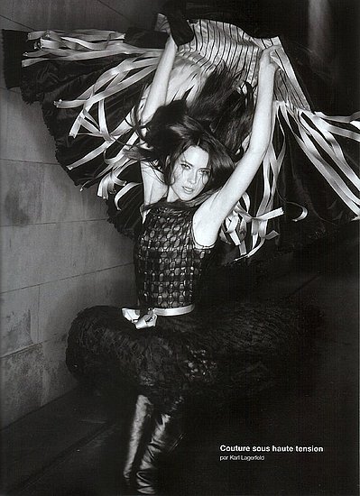 Shalom Harlow does Numero 66