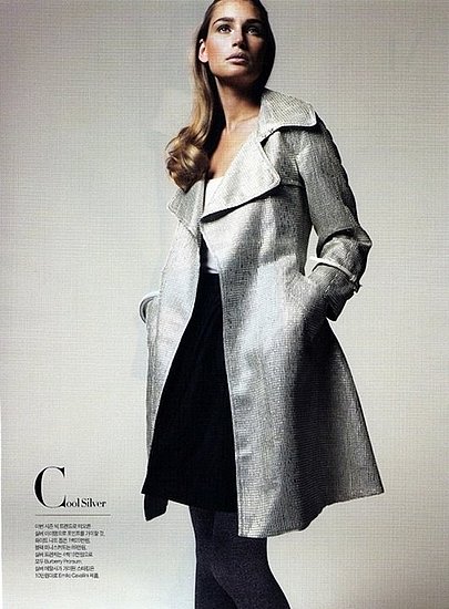 Eugenia Volodina does Harper's Bazaar Korea-march 07