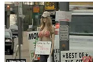 Real Doll Reels 'Em Into BBQ Joint