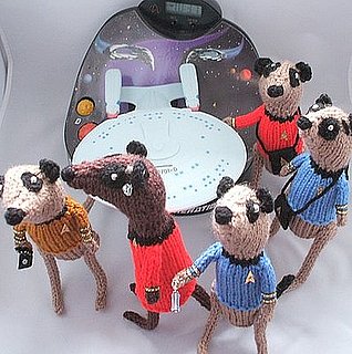 Cute Alert: Knitted Trekkie Meerkats
