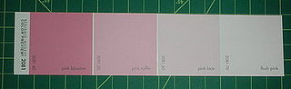 Before and After: My Paint Swatch Papercut Valentine