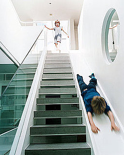 Cool Idea: A Slide by the Staircase