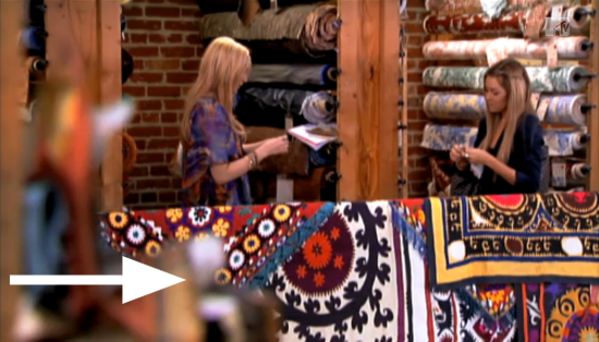 Lauren Conrad and Stephanie Pratt Shop For Textiles Lauren Conrad and Stephanie Pratt Shop For Textiles