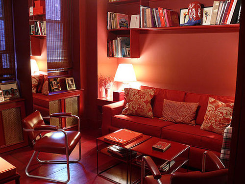 Would You Dress a Room in All Red?