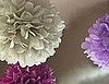 DIY Tissue Paper Pom Poms
