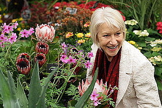 Guess What Flower Dame Mirren Is Admiring?