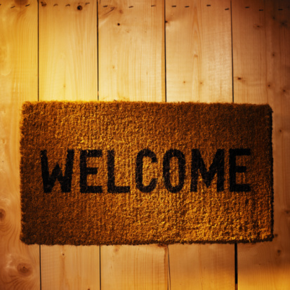 Put Out a Welcome Mat (About $30)